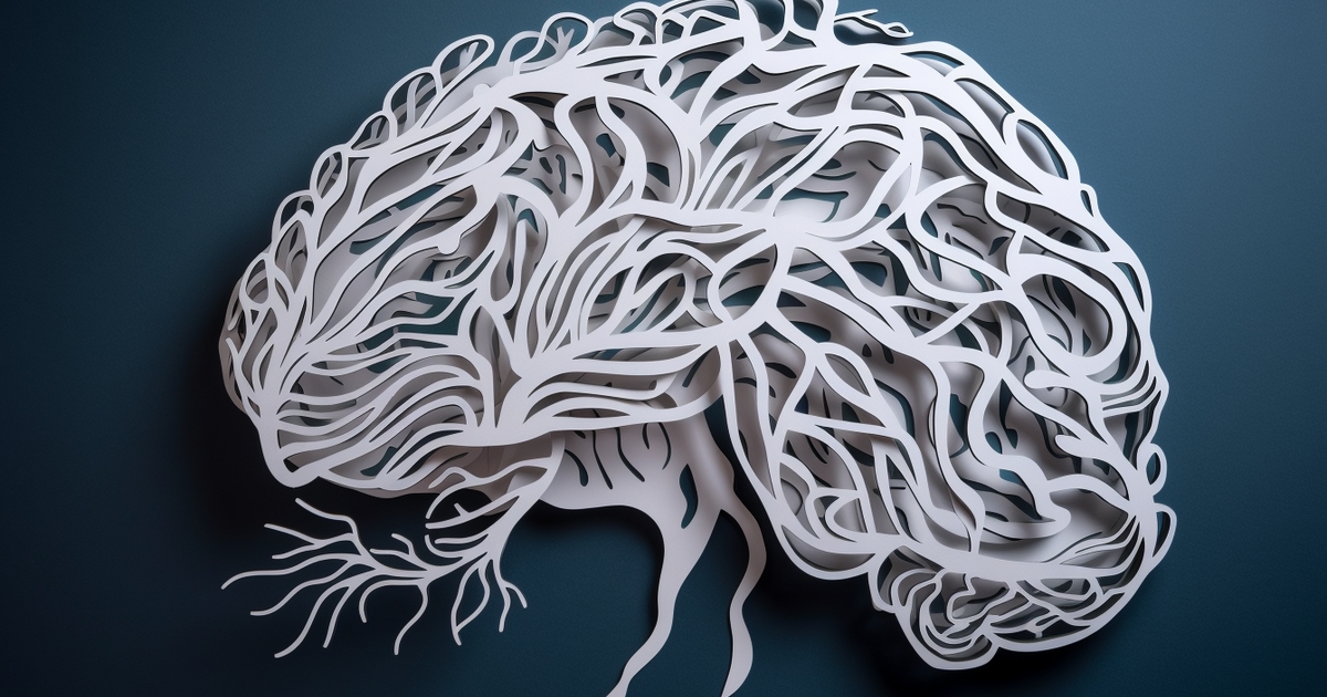 a skull with a mechanical brain